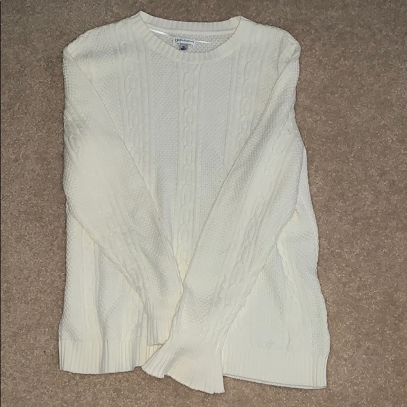 croft and barrow cream sweater - Picture 1 of 3